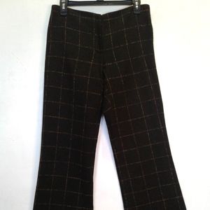 Trina Turk wool checkered pants